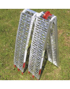 2 rampes aluminium pliantes 2,27m - 450 kg