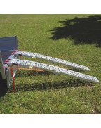 2 rampes aluminium pliantes 2,27m - 450 kg