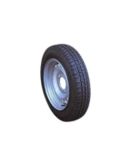 Roue complète 165 x 80*13C 8PR renforcée pour remorque ou caravane, 4 trous entraxe 100 mm, déport 30 mm