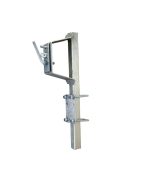 support de roue de secours vertical ajustable pour flèche de remorque