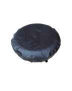 Housse de protection de roue de secours Ø67 cm en vinyle pour remorque et caravane