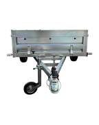 Remorque rustique SOREL R253 PTAC 500 kg simple essieu avec caisse 253x129 cm﻿