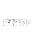 Crochet pour poignée de basculement