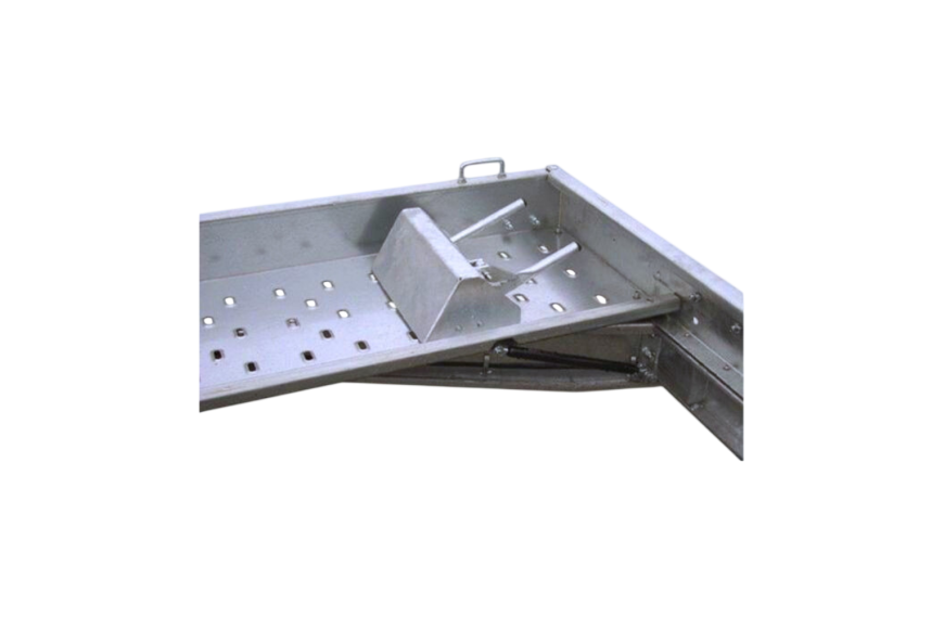 Cale de roue porte-voiture LIDER pour remorque avec blocage sécurisé du véhicule﻿