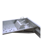 Cale de roue porte-voiture LIDER pour remorque avec blocage sécurisé du véhicule﻿