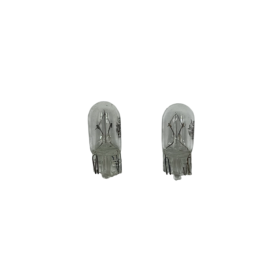 Lot de 2 ampoules WEDGE 12V 5W homologuées pour caravane et remorque