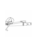Kit treuil manuel avec support pour remorque porte voiture LIDER 43720