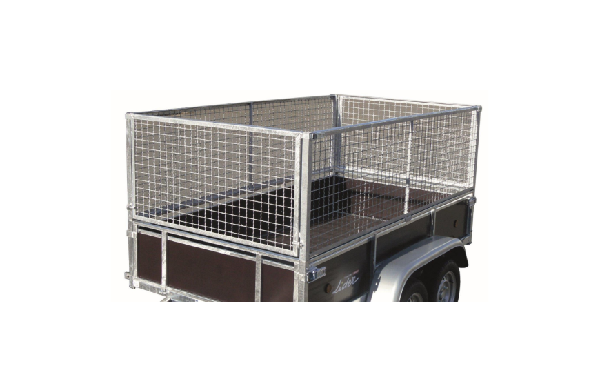 Réhausses grillagées 60 cm pour remorque bois LIDER 34440 et 39440