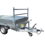 Porte échelle hauteur 170 cm pour remorque benne LIDER 39610PE et 39612PE