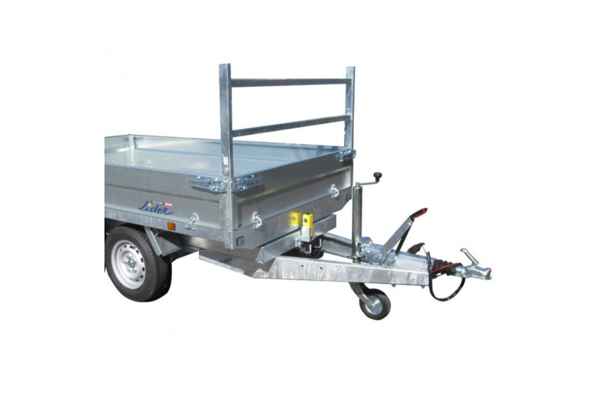 Porte échelle hauteur 170 cm pour remorque benne LIDER 39610PE et 39612PE