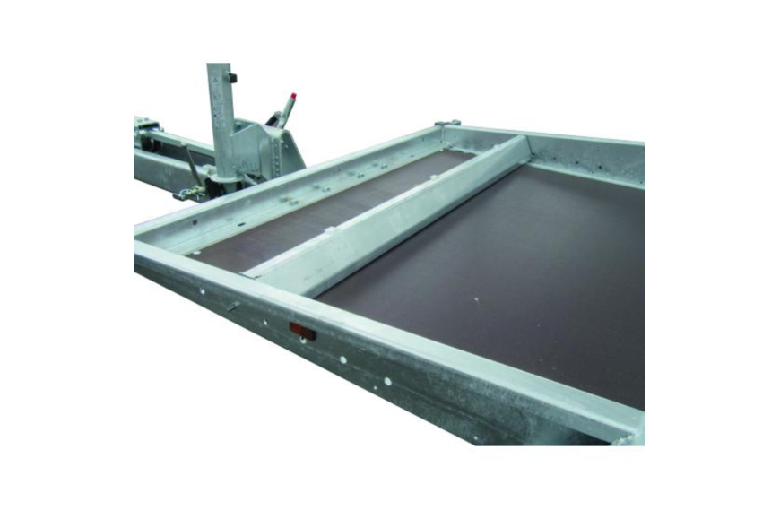 Cale de blocage 1M61 en acier pour remorque plateau LIDER Robust 40360