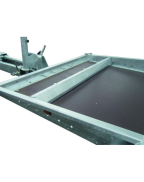 Cale de blocage 1M61 en acier pour remorque plateau LIDER Robust 40360