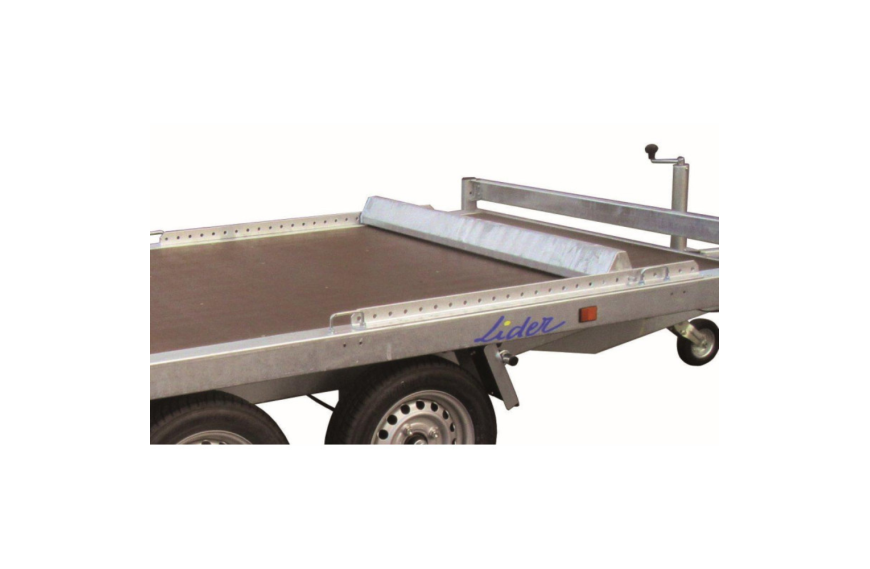 Barre de blocage 29005 pour porte-engin 3m Lider pour sécurisation véhicule sur remorque