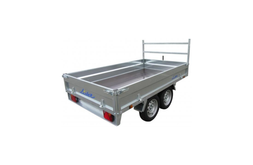 Porte-échelle pour remorque BENNE LIDER 39560 largeur 147 cm pour transporter échelles et matériel long﻿