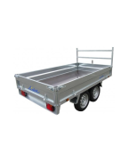 Porte-échelle pour remorque BENNE LIDER 39560 largeur 147 cm pour transporter échelles et matériel long﻿