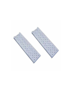 Paire de rampes aluminium renforcées LIDER 43720 pour remorque porte voiture