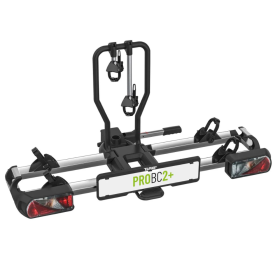 Porte-vélos EUFAB PROBC2+ pour 2 vélos adapté grand hayon et vélos électriques