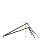 Rampe de chargement pliable EUFAB pour vélos électriques et porte-vélos