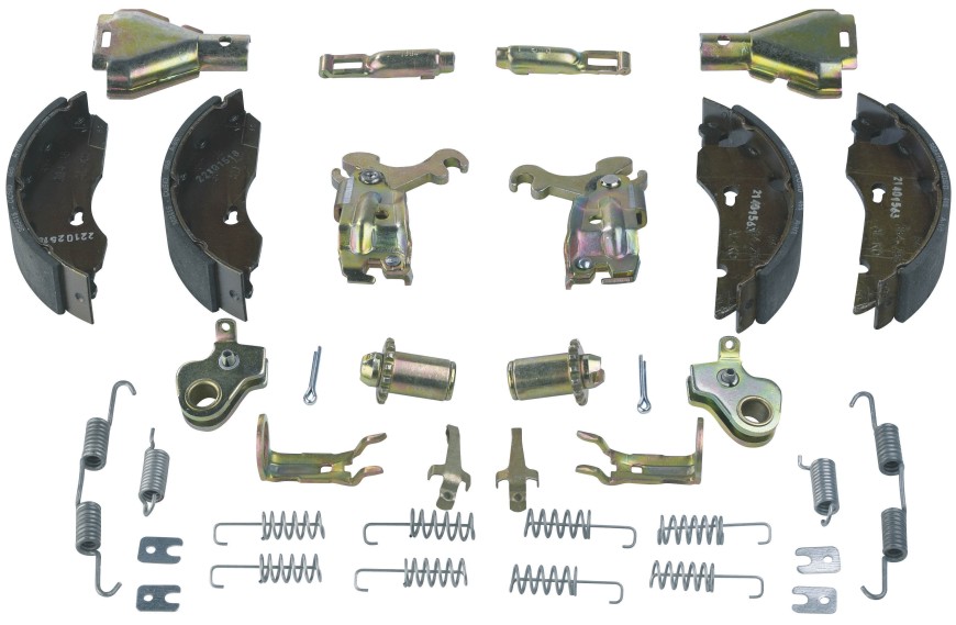 kit frein complet 2361 ALKO avec mâchoires et écarteurs pour remorque 1600 kg