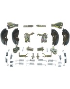 kit frein complet 2361 ALKO avec mâchoires et écarteurs pour remorque 1600 kg