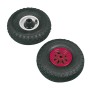 Galet jante acier gonflable 260 x 85 x 20 mm