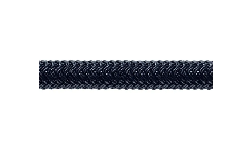 Élastique Sandow Ø 5.7 mm noir au mètre