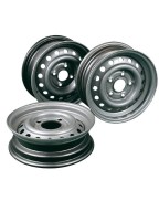 Jante remorque 8 pouces 3 trous entraxe 95 mm compatibilité 250x8 350x8 400x8