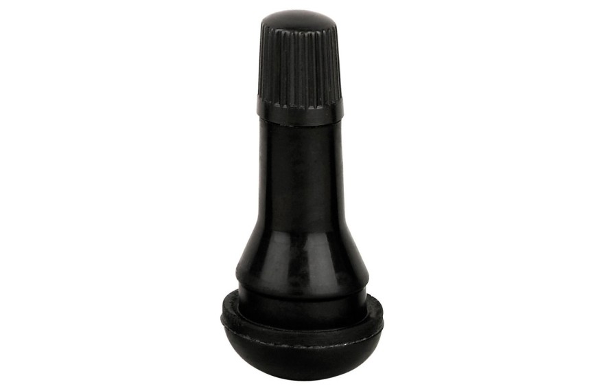 Valve TR413 en caoutchouc pour roue de remorque, jante acier ou aluminium