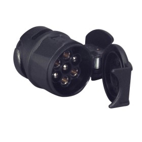 mini adaptateur 13 broches vers 7 broches pour remorque caravane compact et résistant