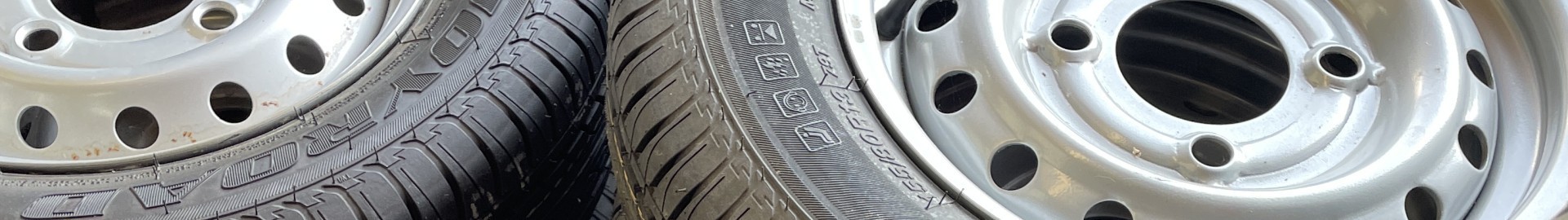 Roues complètes pour remorques et caravanes