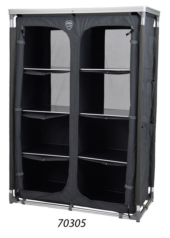 Armoire double 8 étagères - DEFA